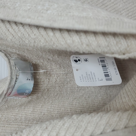 Free People Tula Sweater Midi Dress/Natural - Picture 14 of 16